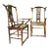 Antique Chinese High Back Arm Chairs, Circa 1800-1849 - A Pair For Sale