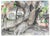 African Ivy Attwell New Africa Hotel Tanzania Painting For Sale - Image 3 of 3