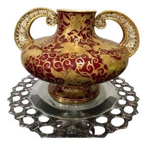 Antique Royal Crown Derby Porcelain Vase