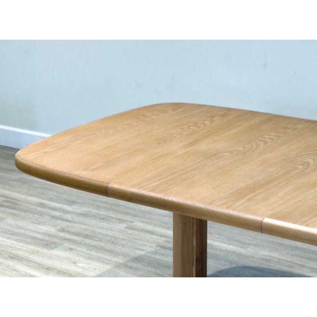 Wood Danish Double Extending Oak Dining Table from Skovby, 1960s For Sale - Image 7 of 18