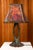 1980s Brutalist Sculptural Table Lamp in Patinated Copper, 1980s For Sale - Image 5 of 11