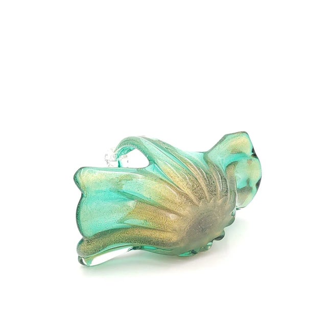 1960s Vintage Murano Style Glass Dish, Italy Circa 1960 For Sale - Image 5 of 7