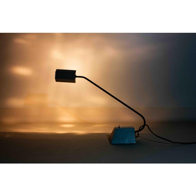 Functionalist Geometrical Desk Lamp, France, 1950s For Sale - Image 10 of 13