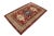 Shabby Chic Shabby Chic Tribal Shirwan Red/Beige Wool Rug - 3'7''x5'8'' For Sale - Image 3 of 10