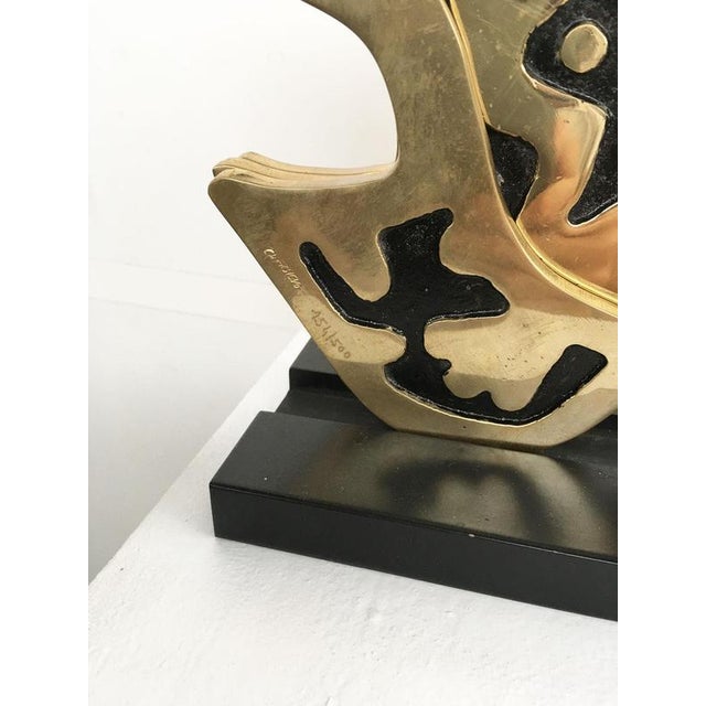 Abstract Painted Metal Colomba Dove, 1980 For Sale - Image 16 of 18