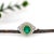 Exceptional Gia Certified Emerald in a Bespoke Heirloom Setting: Solid 14k Gold, Size 6.75 For Sale In Columbus - Image 6 of 11