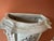 Antique White Italian Ceramic Lavabo For Sale - Image 8 of 9