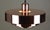 Mid-Century Modern Roulet Pendant Lamp in Copper by Jo Hammerborg for Fog & Mørup, Denmark, 1963 For Sale - Image 3 of 10