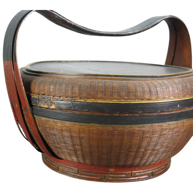 Bamboo Basket For Sale In Greensboro - Image 6 of 9
