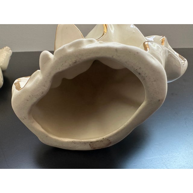 Vintage Brinnco Porcelain Figurines - Set of 2 For Sale - Image 9 of 9