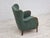 Vintage Danish Lounge Chair in Green Furniture Velour and Beech Wood, 1960s For Sale - Image 12 of 18