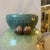 1930s Art Deco Futurist Hand-Painted Ceramic Vase by Iama Albisola For Sale - Image 6 of 11