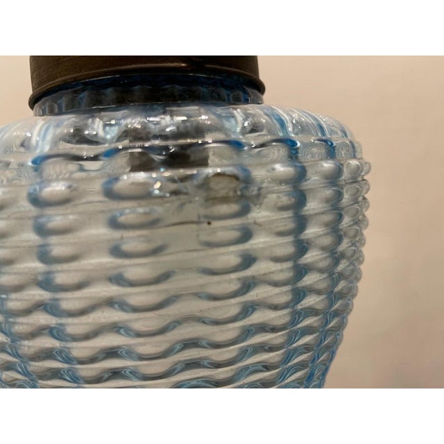 Ercole Barovier Murano Glass Pendant by Ercole Barovier, 1940s For Sale - Image 4 of 15