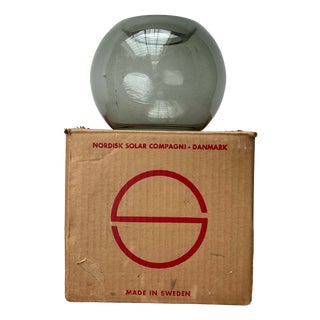 Mid-Century Modern Danish Spare Glass Pendant Lamp from Nordisk Solar, 1960s For Sale