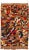 Vintage Moroccan Handmade Allover Motif Multicolor Wool Rug For Sale - Image 12 of 12