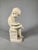 Off-white 19th Century Marble Sculpture The Reader After Canova For Sale - Image 8 of 11