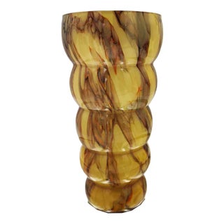 Art Deco Vase in Opal by Henri Heemskerk, 1920s For Sale