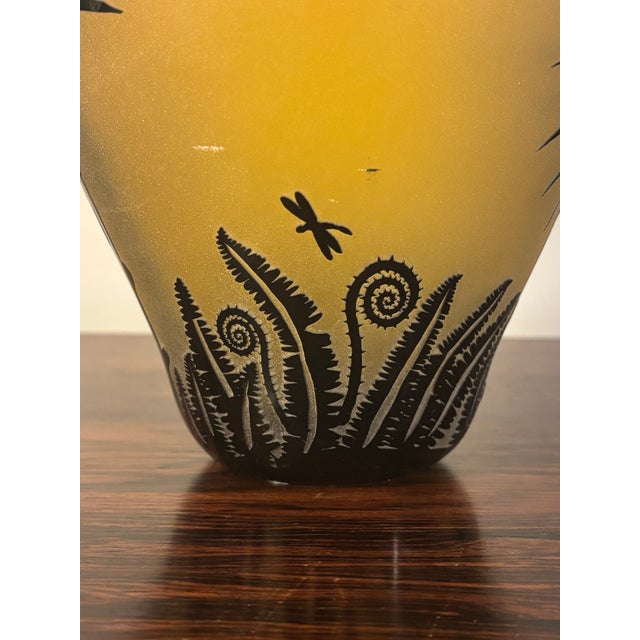Large Original Art Glass Vase by Duncan McClellan For Sale - Image 4 of 7