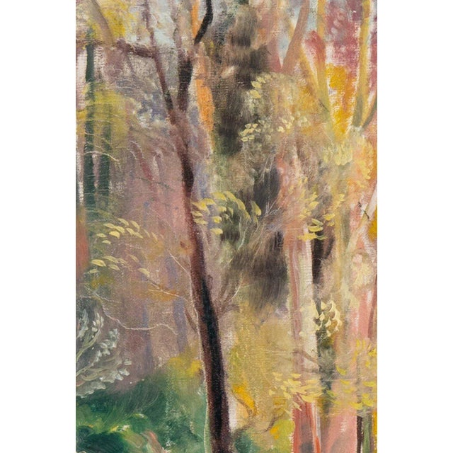 1930s Camille Roche, Undergrowth, 1930s, Oil Painting on Canvas, Framed For Sale - Image 5 of 10