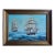 Vintage 1971 Jantz Framed Tall Ships & Clipper Ships Maritime Oil Painting For Sale