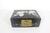 Black Vintage Black Lacquered Wood Jewelry Box With Inlaid Mother of Pearl Shell and Brass Details For Sale - Image 8 of 11