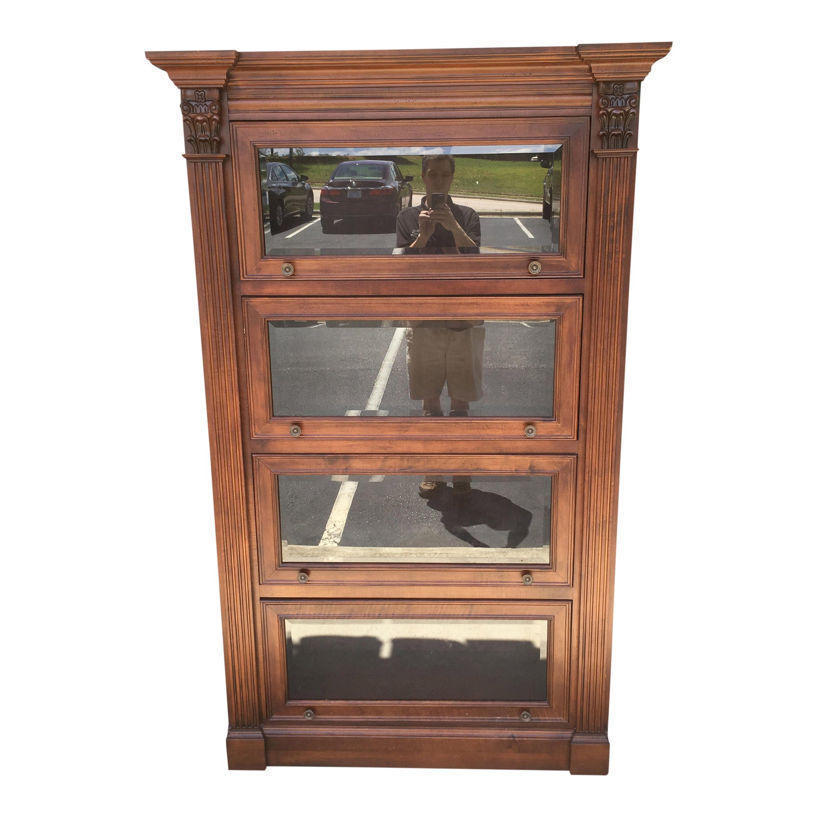 Hooker Barrister Style Bookcase Chairish