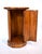 Baker Furniture Company Burl Scalloped Pedestal Drum Table Cabinets, Pair For Sale - Image 4 of 7