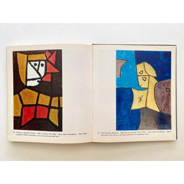 Paul Klee Vintage 1966 First Edition Lithograph Print Hardcover Mid Century Modernist Art Book For Sale - Image 12 of 12