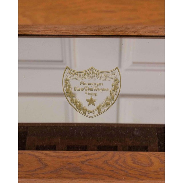 Mid-Century Modern Mid 20th Century Champagne Trolley From Palace, Moët Et Chandon Cuvée Dom Pérignon For Sale - Image 3 of 7