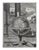 Wonderfully detailed steel engraving of the earth, locations labeled in French: Afrique, Grande Tartarie, La Chine, etc.,...