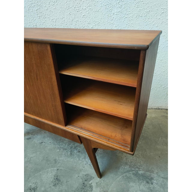 Mid-Century Teak Sideboard, Denmark, 1970s For Sale - Image 4 of 10