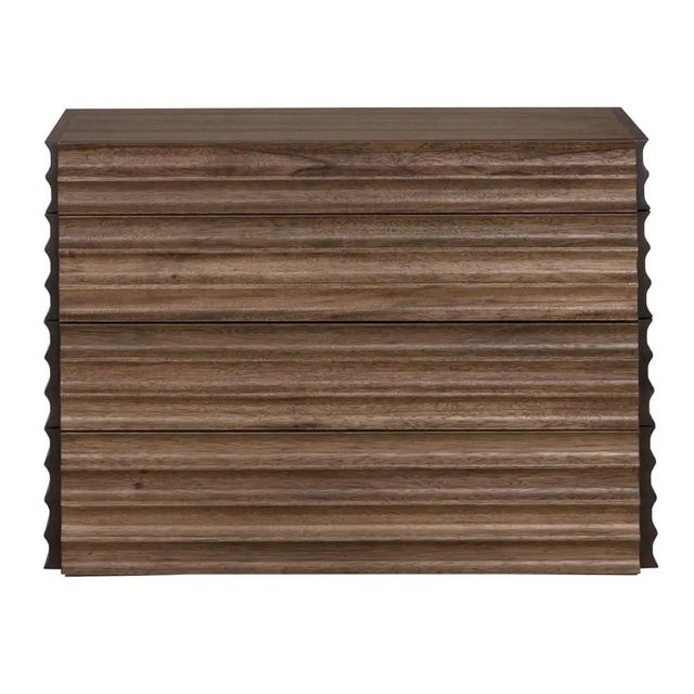 The Pacelli Console combines classic design with modern functionality. Crafted from walnut and veneer with a rich dark...