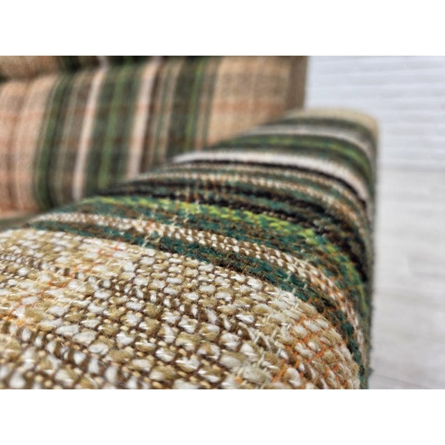 Danish 2-Seater Sofa in Furniture Wool by Nisbo Horsens, 1980s For Sale - Image 6 of 16