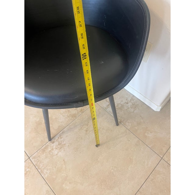 Mid Century Dining Chair in the Style of Dakota Chair by Paolo Rizzato for Cassina For Sale - Image 4 of 12