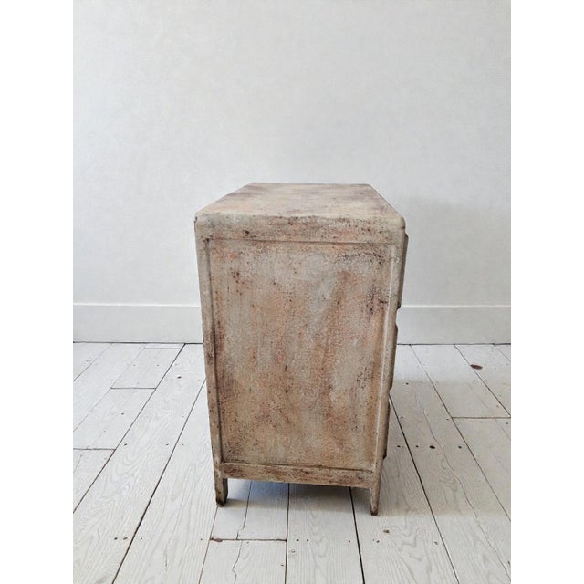Small Patinated Chest of Drawers, 1970s For Sale - Image 9 of 11