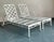 Brown Jordan Vintage Regency Brown Jordan “Calcutta” Cast Aluminum Chaise Lounge - A Pair For Sale - Image 4 of 8