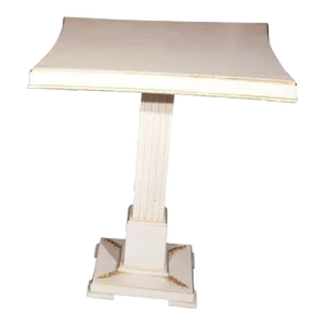 Square Grosfeld House Painted End / Side Table, American, Paint, Gilt, 1950s