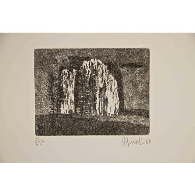 Hand signed and numbered. Edition of 45 prints. Reference: Catalogue Battisti n.29. Armando Buratti (Rome, 1924), is an...
