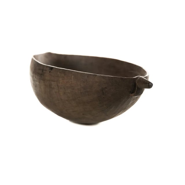 19th Century Papua New Guinea Carved Bowl For Sale - Image 5 of 9