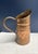 Early 20th C Primitive Rustic Hand-Hammered, Forged Copper Pitcher For Sale - Image 4 of 17