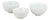 Small Bowls in White Porcelain by Friedl Holzer-Kjellberg, Set of 3 For Sale