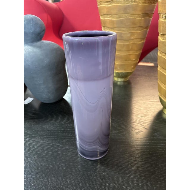 1970s Large Glass Vase from Atelier Maure-Viel, 1970 For Sale - Image 5 of 9