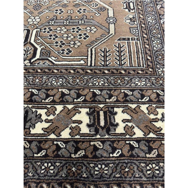 1960s Old Persian Joshegan Area Rug 8x11 For Sale - Image 12 of 13