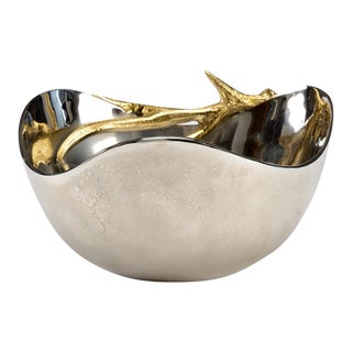 Wildwood Diana Aluminum Bowl - Silver For Sale