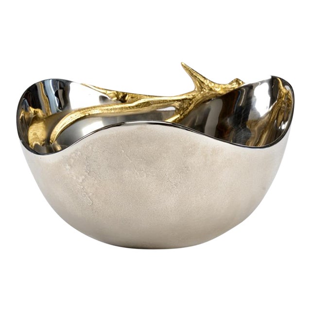 Wildwood Diana Aluminum Bowl - Silver For Sale