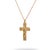 Contemporary Divine Faith Minimalist Cross Necklace For Sale - Image 3 of 9