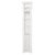 White Pair of Petite White Lacquer Faux Bamboo & Wicker Étagère Cabinets For Sale - Image 8 of 9