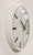 1990s Vintage White Bakelite Wall Clock from Esmi, 1980s For Sale - Image 5 of 17