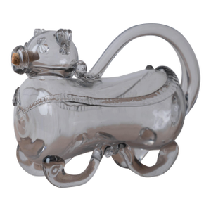 Mid 20th Century Danish Holmegaard Glassworks Fyldehund Dog Decanter