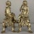 Metal Pair of Early 19th Century French Bronze Doré Cherub Statues For Sale - Image 7 of 15